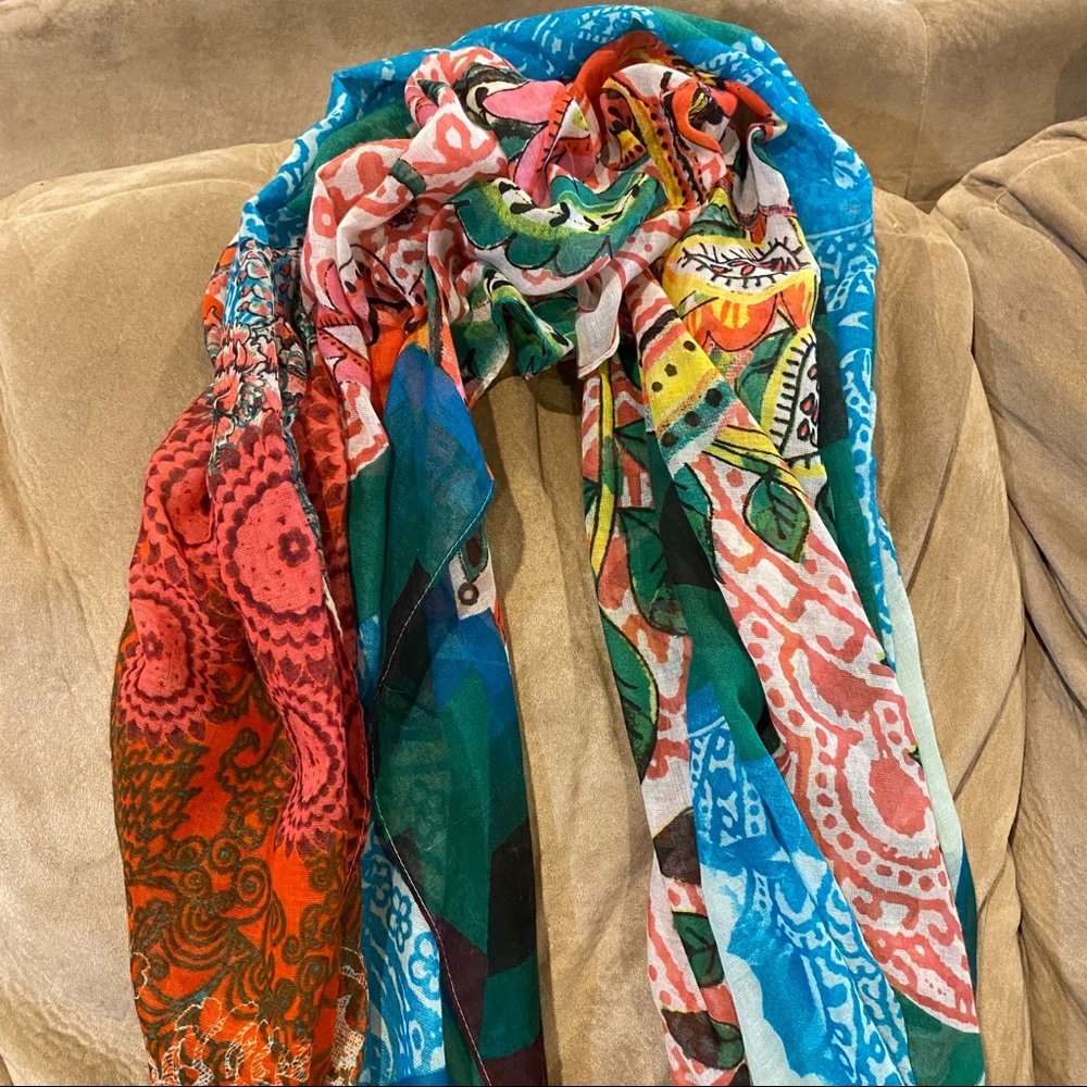 Desigual Multicolored Scarf